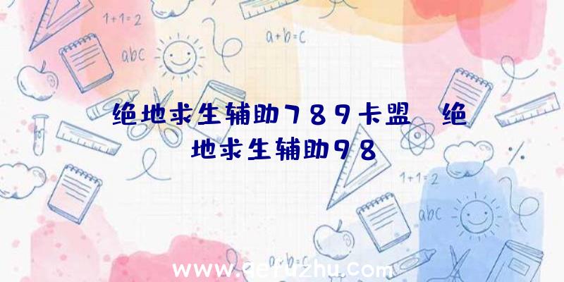 「绝地求生辅助789卡盟」|绝地求生辅助98